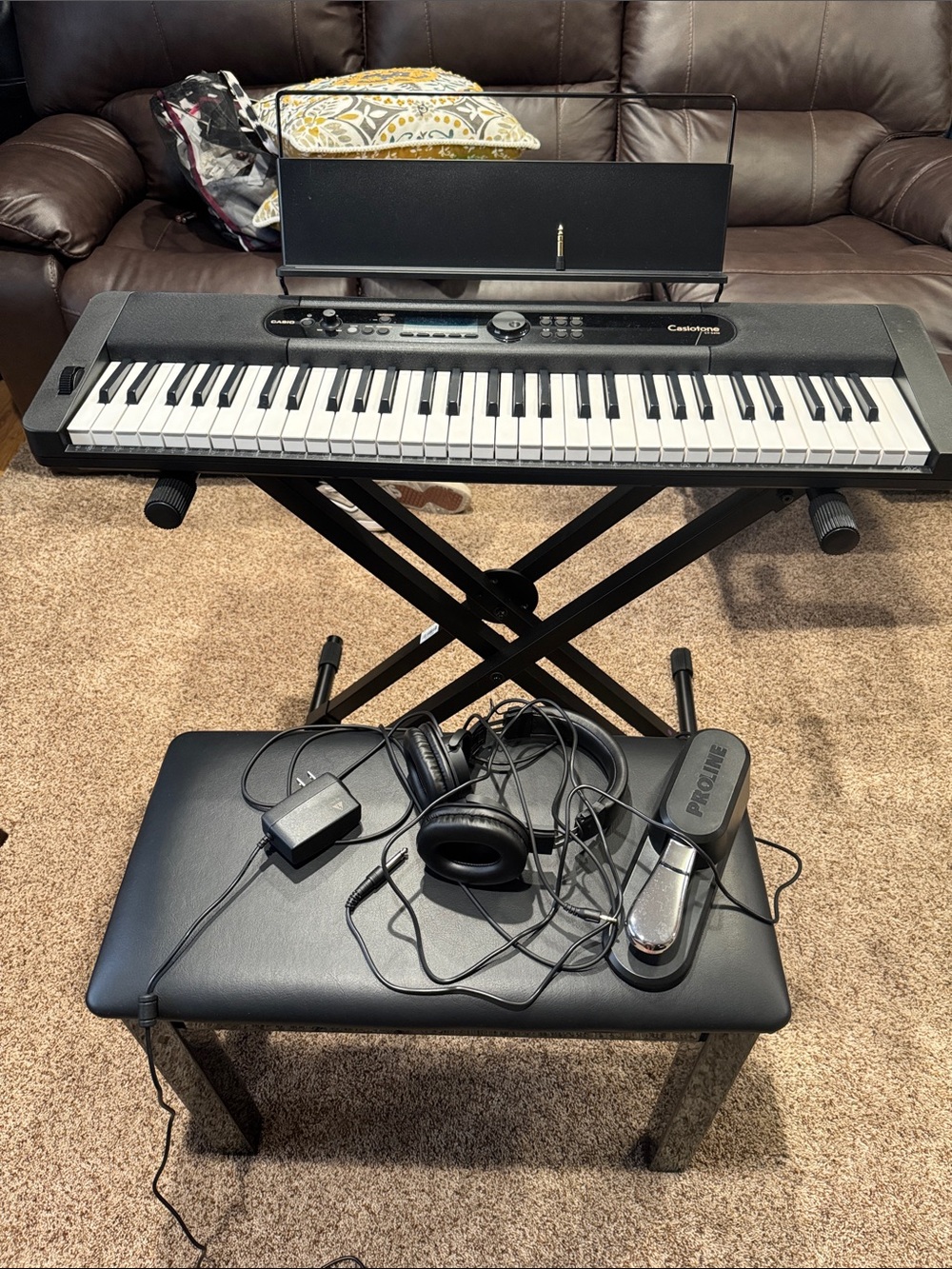 Casiotone CT-S410, 61 key electric keyboard